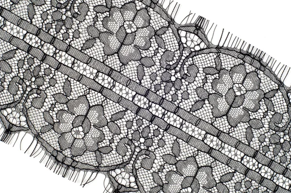 The texture of fabric lace — Stock Photo, Image