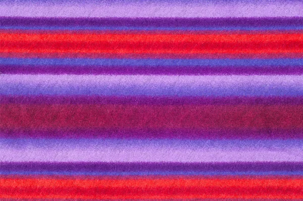 羊毛带条纹的织物纹理 — 图库照片