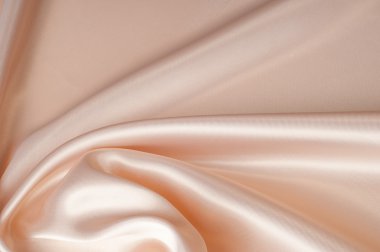 İpek arka plan doku. Açık bej