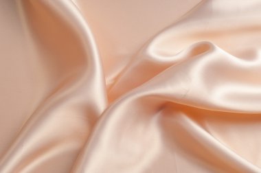 İpek arka plan doku. Açık bej