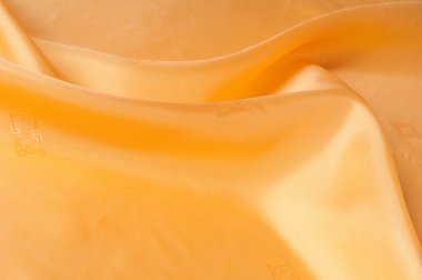 kahverengi çizgili kumaş studi makro doku.