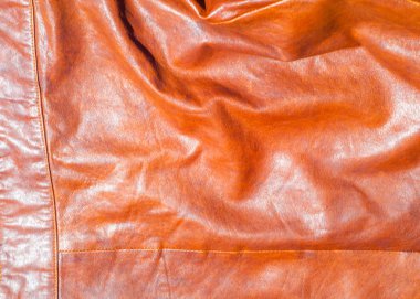 Deri ceket doku, arka plan dekoratif şeritler ile. bel veya kalça genişletme bir dış giyim,