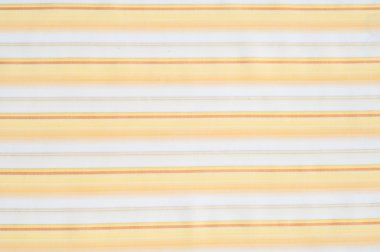 Pamuk kumaş dokusu, arka plan, sarı çizgili çizgili