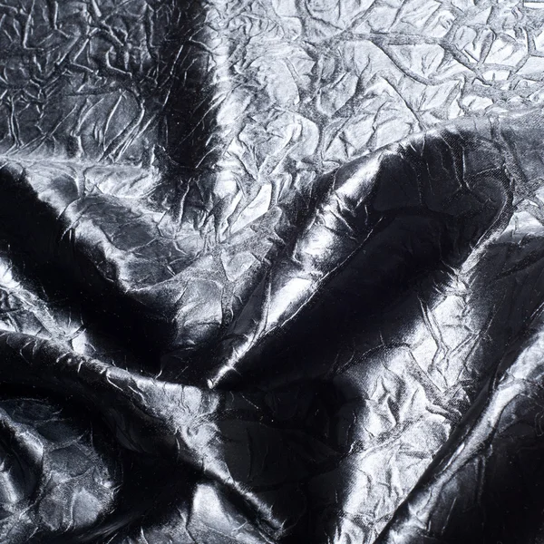 Textura Tecido Seda Preta Com Manchas Cinzentas Abstração — Fotografia de Stock