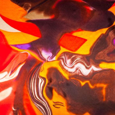 İpek kumaş dokusu, arka plan, Kırmızı Sarı gri siyah ve beyaz