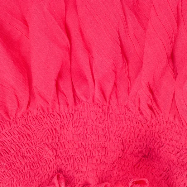 Textura Tecido Seda Vermelho — Fotografia de Stock