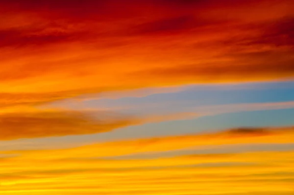 Summer steppe. sunset, sunrise. Fiery Sky a good saver, backgrou — Stock Photo, Image