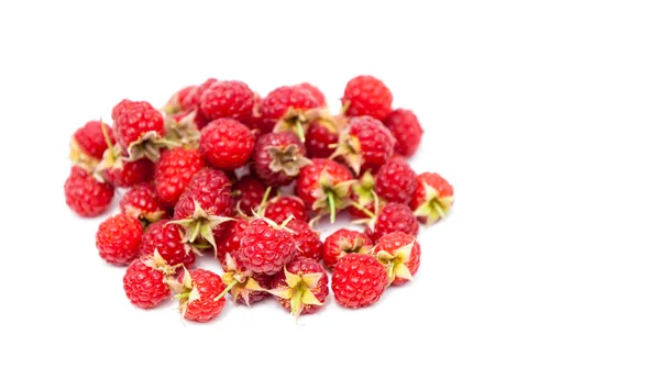 Raspberry Edible Soft Fruit Related Blackberry Consisting Cluster Reddish Pink — Stock Photo, Image