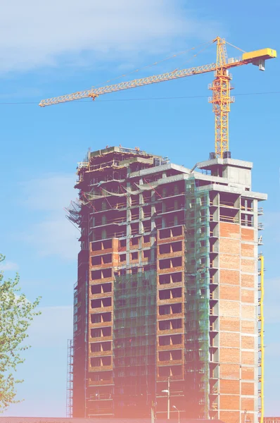 Budownictwo Budowa Rozwój Budowy — Zdjęcie stockowe