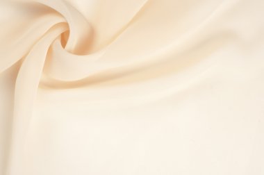 kumaş ipek şeffaf bej, fotoğraf stüdyosunda yapılan doku