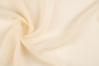 kumaş ipek şeffaf bej, fotoğraf stüdyosunda yapılan doku