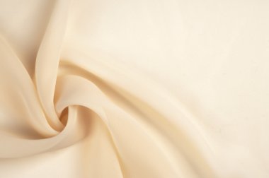 kumaş ipek şeffaf bej, fotoğraf stüdyosunda yapılan doku