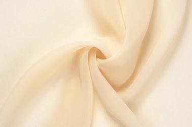 kumaş ipek şeffaf bej, fotoğraf stüdyosunda yapılan doku