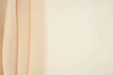 kumaş ipek şeffaf bej, fotoğraf stüdyosunda yapılan doku