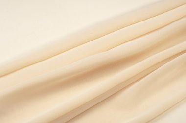 kumaş ipek şeffaf bej, fotoğraf stüdyosunda yapılan doku