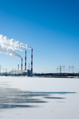 CHP. birleştirilmiş ısı ve güç, bir sistem hangi buhar elektrik üretimi bir yan ürünü kullanılır gibi bir güç istasyonu üretilen ısı binalar yakın.