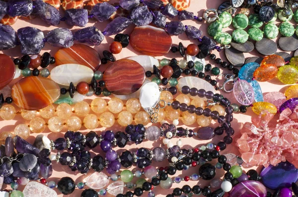 Perle Perle Perle Ein Kleines Stück Glas Stein Oder Ähnliches — Stockfoto