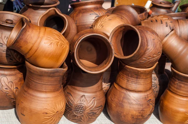 Seramik, çanak çömlek, clayware, çanak çömlek, taş — Stok fotoğraf