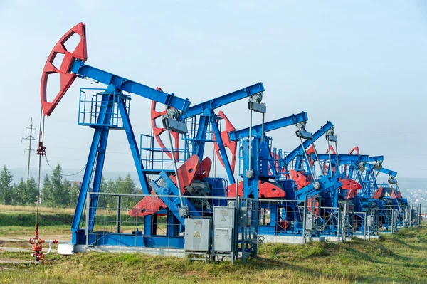 Olje- och gasindustrin. — Stockfoto