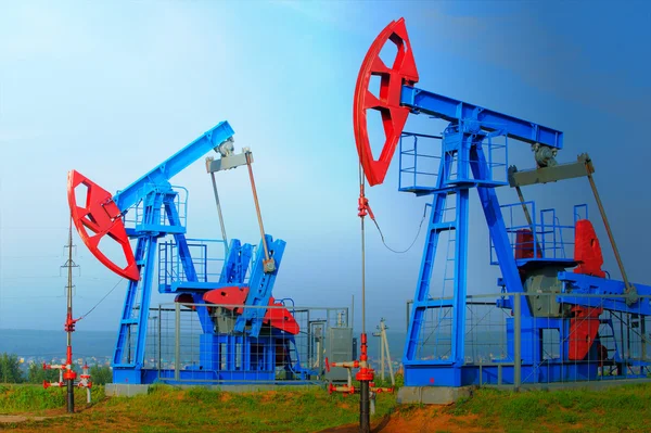 Industria petrolifera e del gas. — Foto Stock