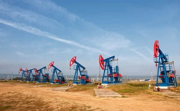 Indústria do petróleo e do gás. — Fotografia de Stock