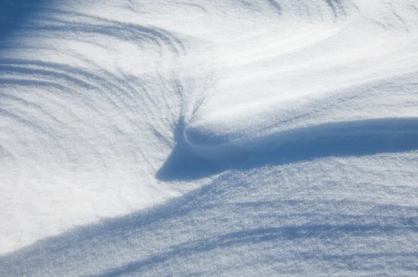 雪の上のパターン テクスチャです 本文の空スペースでテクスチャ背景 — ストック写真