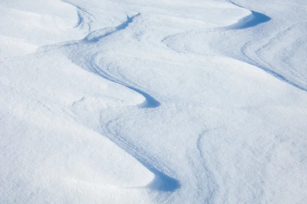 Padrões Neve Textura Antecedentes Neve Fundo Texturizado Com Espaço Vazio — Fotografia de Stock