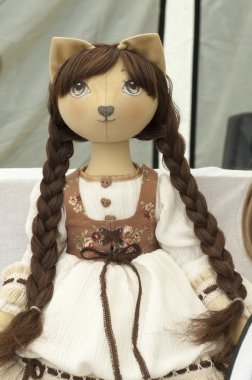 El yapımı bebek, oyuncak şirket - birçok oyuncak inç bazı renkli bez bebek eldiven şirin el yapımı oyuncaklar