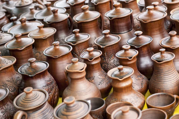 Cerâmica, barro, louça, louça, grés — Fotografia de Stock