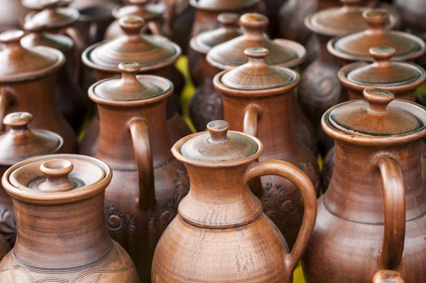 Seramik, çanak çömlek, clayware, çanak çömlek, taş — Stok fotoğraf