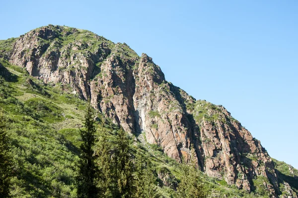 Tien Shan Mountains Assy Plateau Turgen Gorge Zailiyskoe Alatau Plateau — Stock Photo, Image