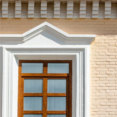 doku pencere. Tarihi pencere. Mevcut haliyle