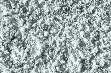 Toprak tuz doku. Kuraklık ve parlak güneşin oluşturulan çatlaklar toprağa