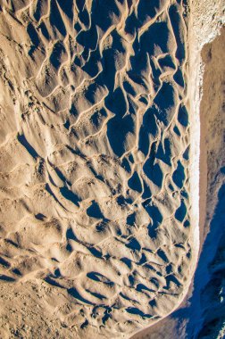 Kum doku. Vahşi doğada kum