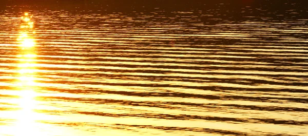 Texture Water Sunset Sunrise Sun Reflected Water — Stock Photo, Image