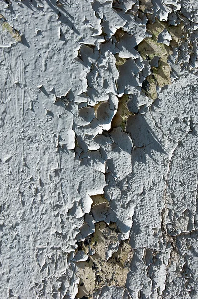 Textura Pintura Vieja Pintura Vieja Está Astillando Las Condiciones Climáticas — Foto de Stock