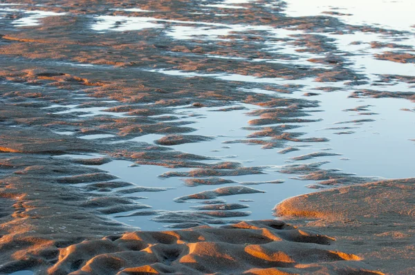 Die Textur Des Sandes Sand Der Wilden Natur — Stockfoto