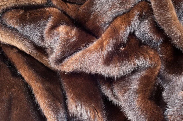 Texture. Mink fur. mink coat — Stock Photo, Image