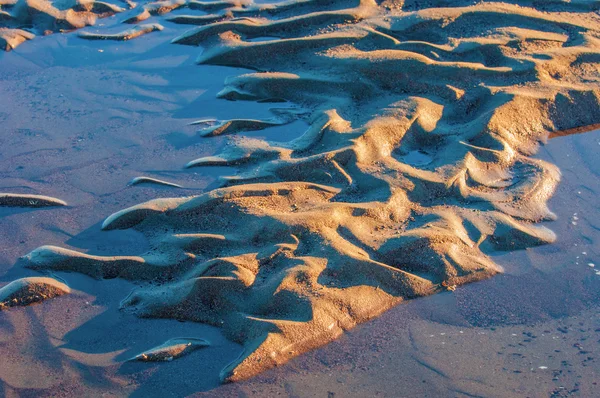 Texture Sand Sand Wild Nature — Stock Photo, Image