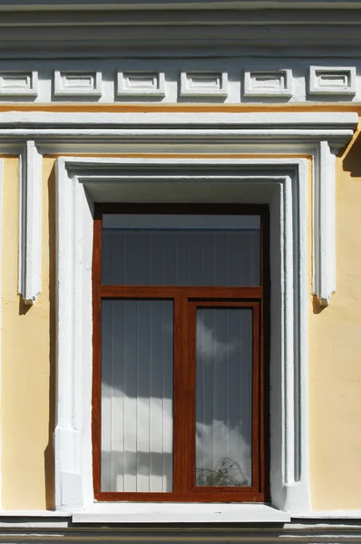Doku Pencere Tarihi Pencere Mevcut Haliyle — Stok fotoğraf