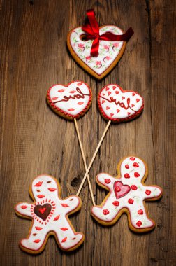 Kurabiye. Sevgililer günü