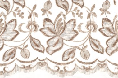 doku dantel. iyi bir açık kumaş, pamuk veya ipek, genellikle birini döngü, büküm veya desenleri iplik örgü tarafından yapılan ve özellikle hazır giyim süsleme için kullanılan.