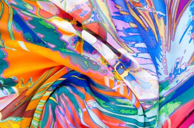 Kumaş doku stüdyo fotoğrafı