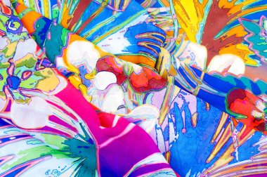 Kumaş doku stüdyo fotoğrafı