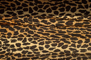 Kumaş doku Leopard altında gölgeli. doku, tekstil, malzeme,