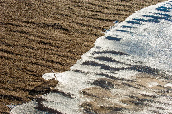 พื้นผิวของทราย — ภาพถ่ายสต็อก