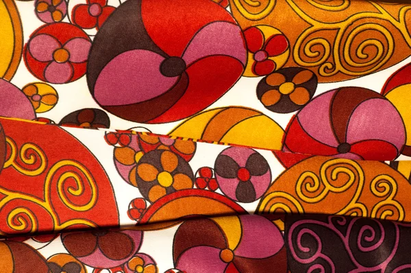 Immagine Colorata Palle Tecido Têxtil Tecido Material Textura Imagem Bolas — Fotografia de Stock
