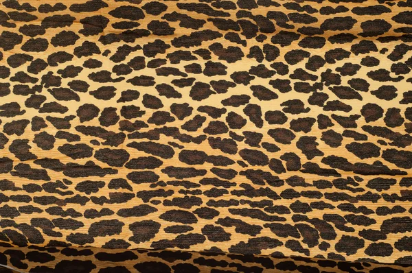 Textura Tela Sombreada Bajo Leopardo Tejido Textil Material —  Fotos de Stock