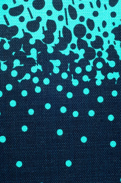 Tissu Textile Tissu Tissu Matériau Texture Textiles Pois Bleus Tissus — Photo