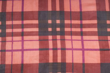 İpek kumaş dokusu. kırmızı hücre. Fotoğraf stüdyosu